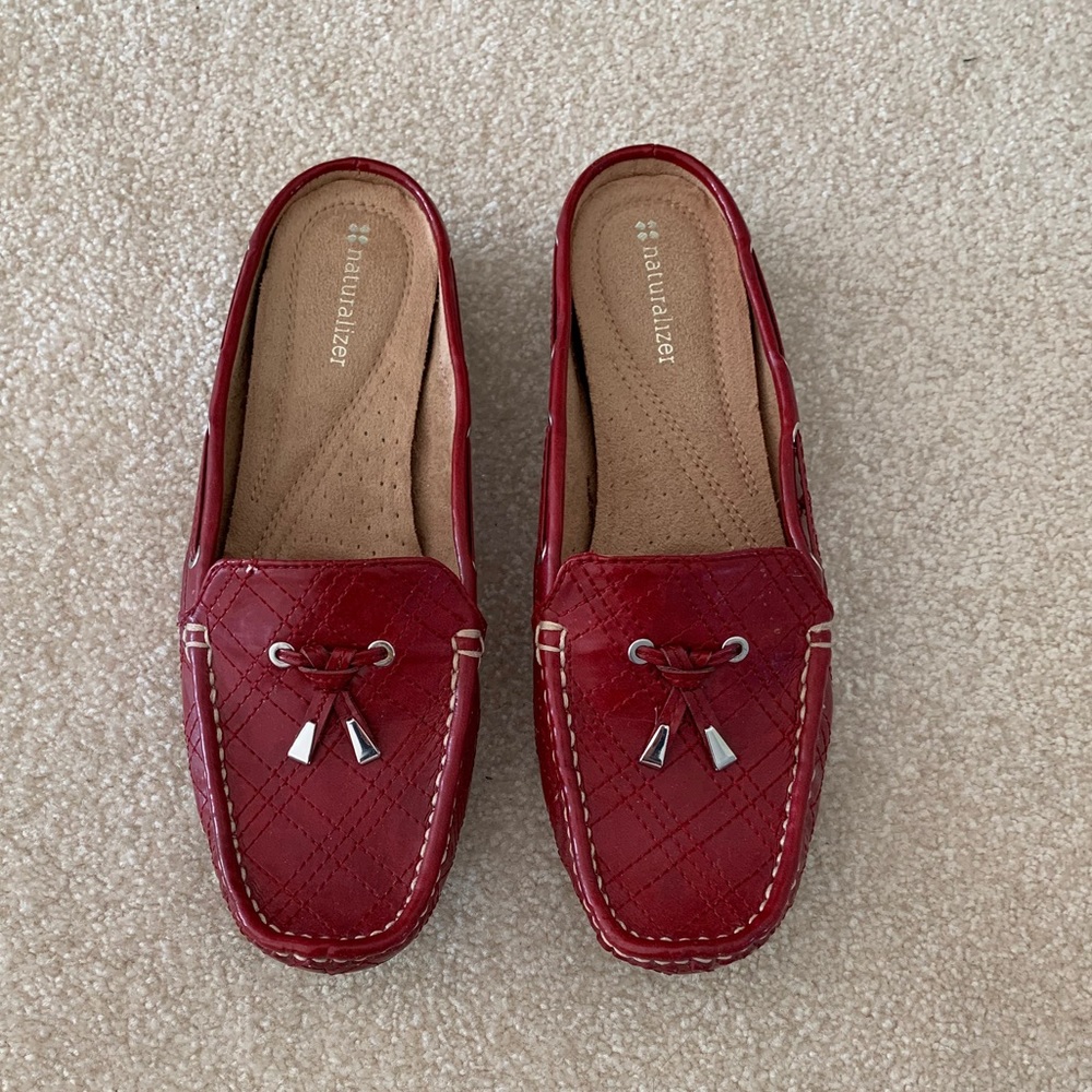 Naturalizer Red Loafer